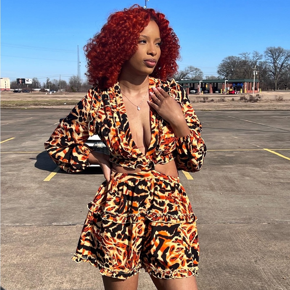 Misty Printed Romper